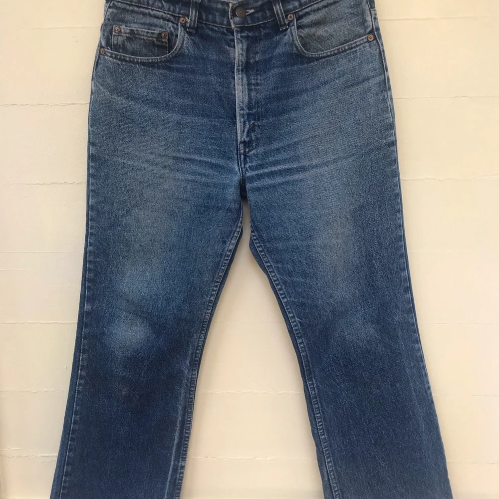 Vintage Levi's jeans 517 0217 Red Tab Embellished size 34 RARE 80’s - Picture 6 of 12